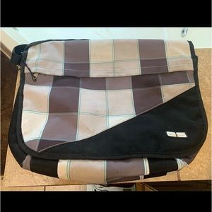 ESTARER Laptop Messenger Bag 17-17.3 Inch Water-resistance Canvas Shoulder Bag